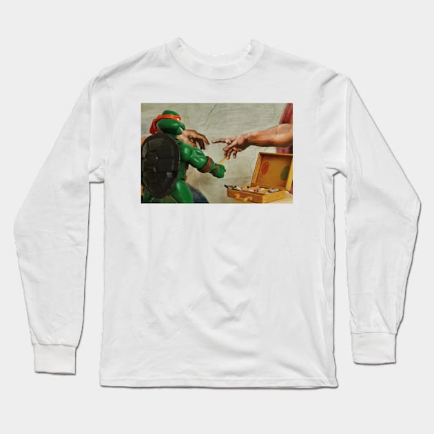 Artist at Work Long Sleeve T-Shirt by BeastieToyz